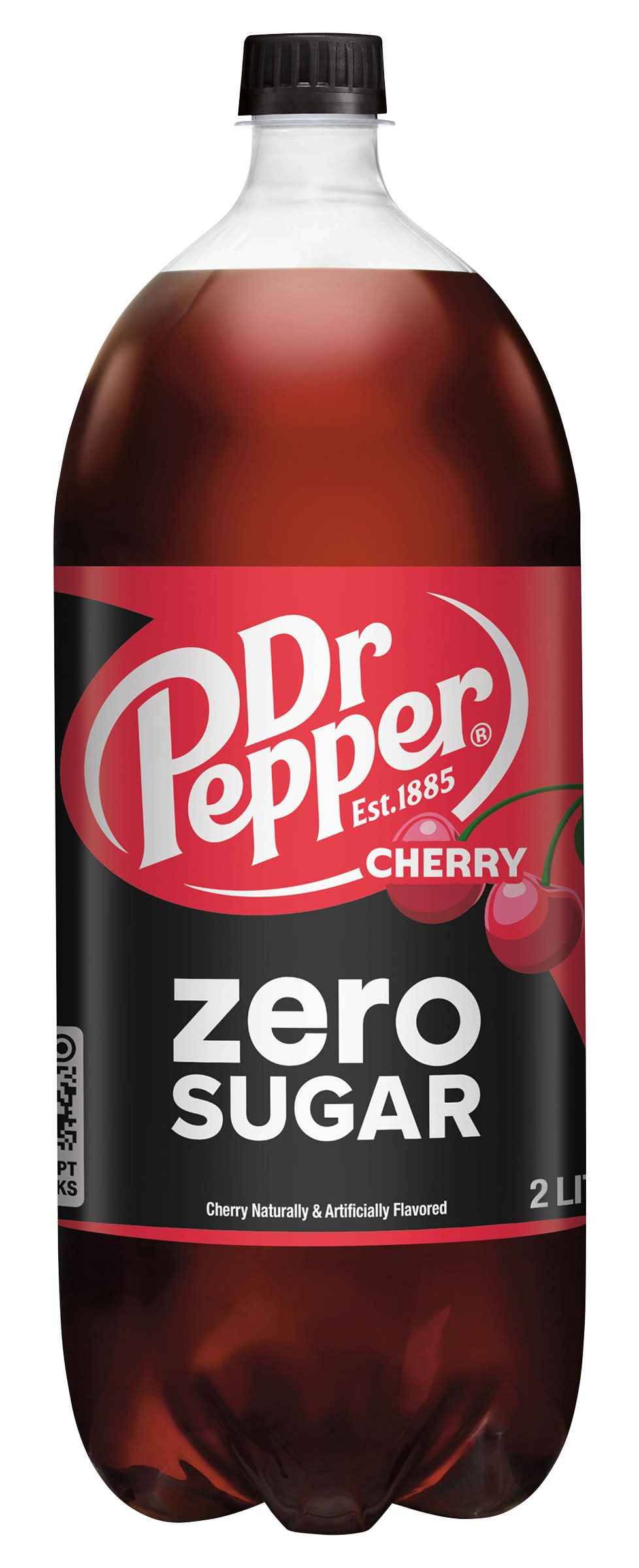 Dr Pepper Zero Sugar Soda, Cherry (2 L)