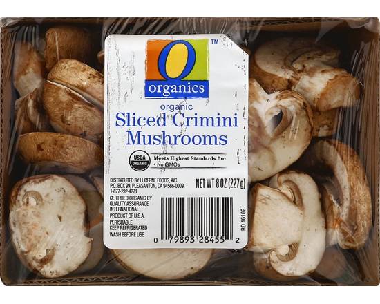 Order O Organics · Organic Sliced Crimini Mushrooms (8 oz) food online from Safeway store, Butte on bringmethat.com