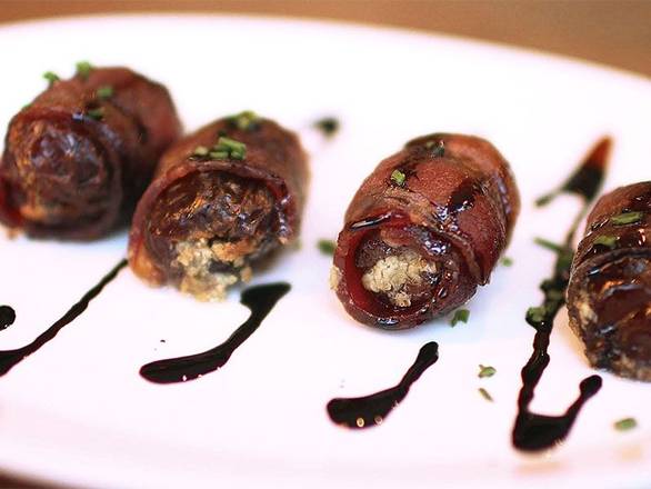 Blue Cheese Bacon Dates