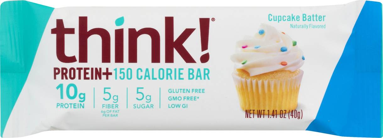 Think! Cupcake Batter Protein Bar