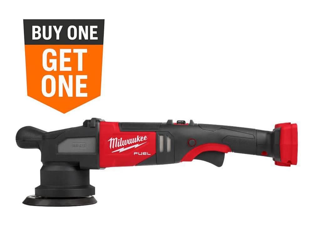 Milwaukee M18 Fuel18V Lithium-Ion Brushless Cordless 15Mm Da Polisher (Tool-Only)