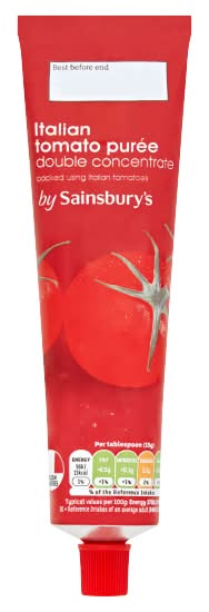 Sainsbury's Double Concentrate Italian Tomato Purée (200g)