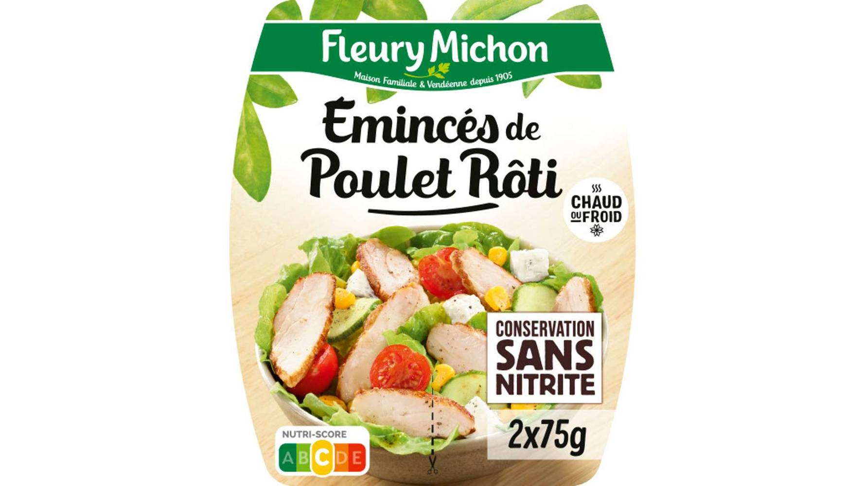 Fleury Michon - Émincés de poulet rôti