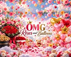 OMG Roses and Balloons