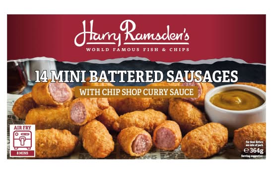 Harry Ramsden's Mini Battered Sausages (16 pack)