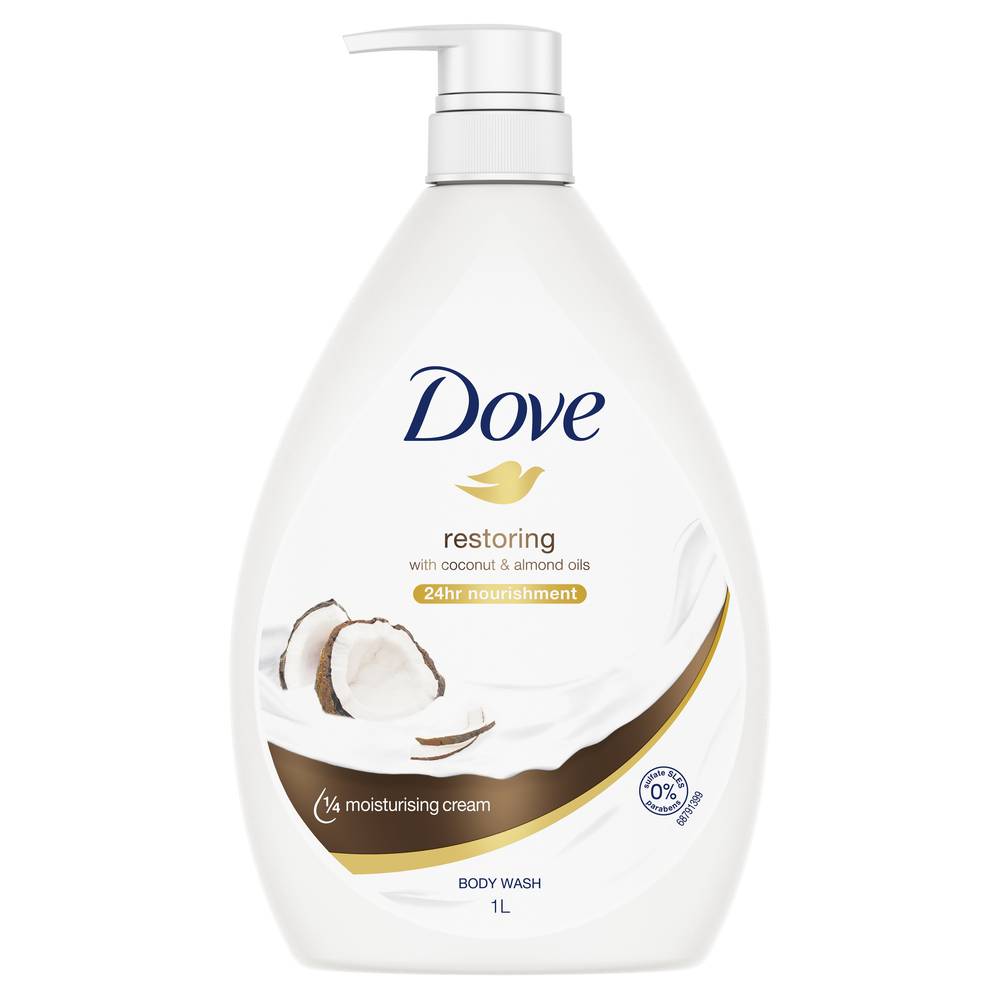 Dove Nourishing Secrets Restoring Coconut Body Wash 1L