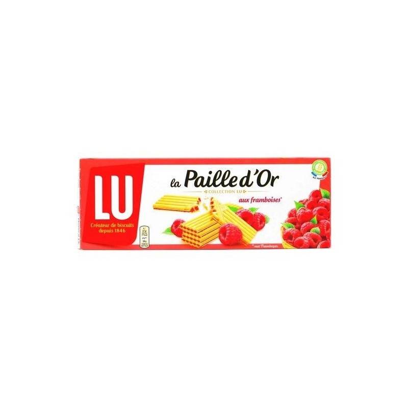 Pailles d’or framboise