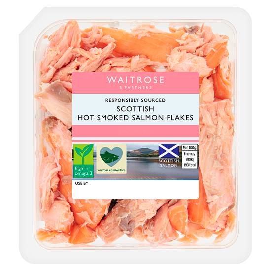 Waitrose Scottish Hot Smoked Salmon Flakes