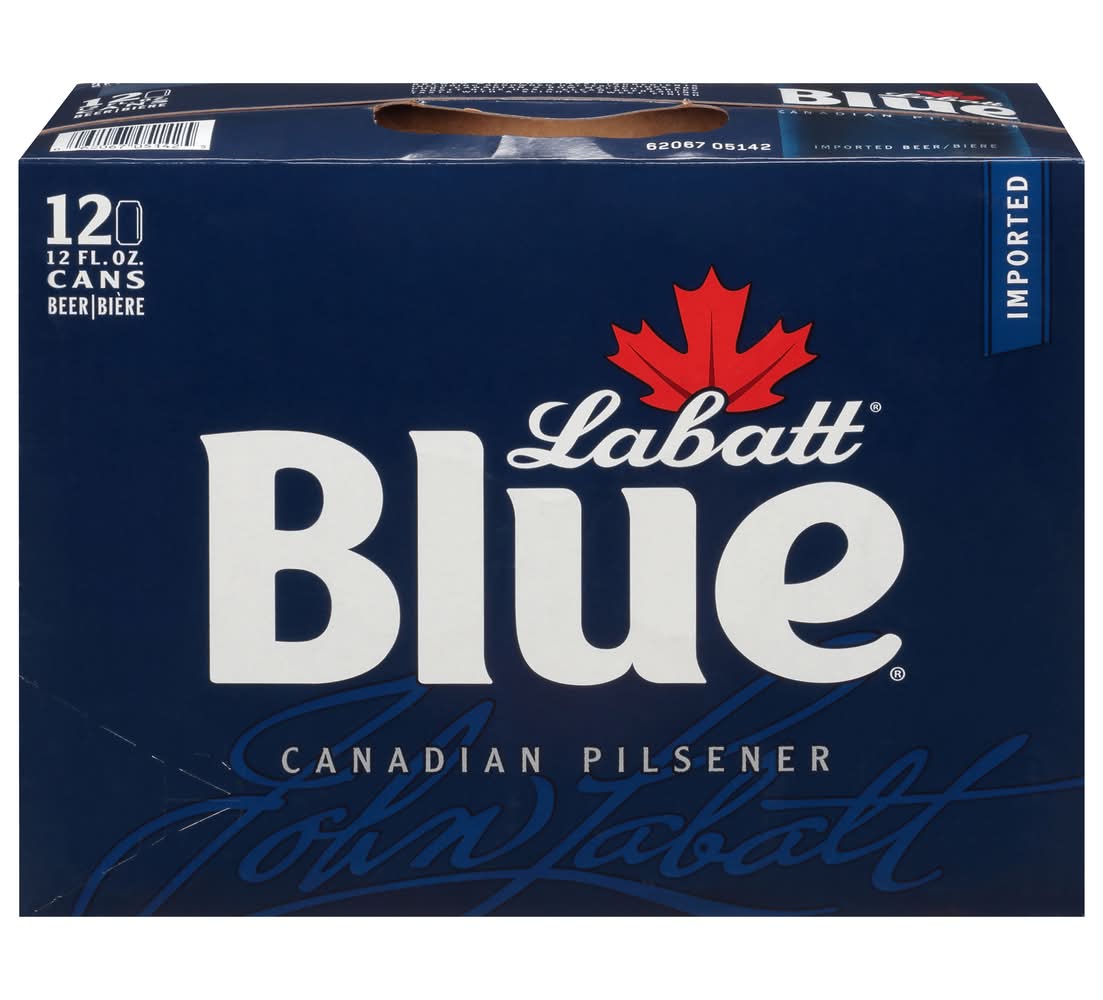 Labatt Pristine Canadian Pilsener Blue Beer (12 x 12 fl oz)