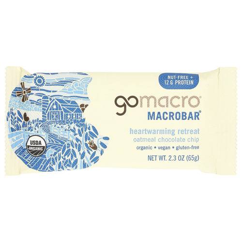 Gomacro Organic Heartwarming Retreat Oatmeal Chocolate Chip