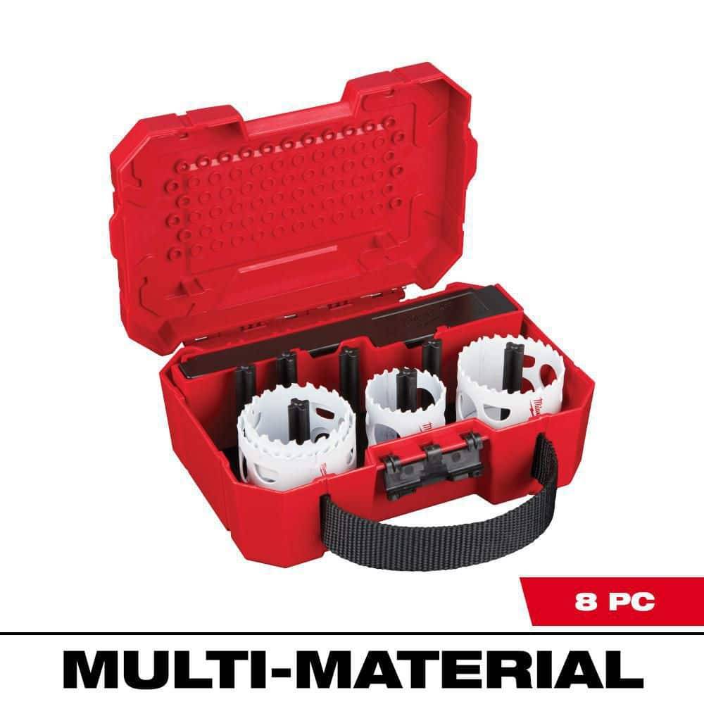 Milwaukee Hole Dozer Bi-Metal Hole Saw Kit (8-Piece)