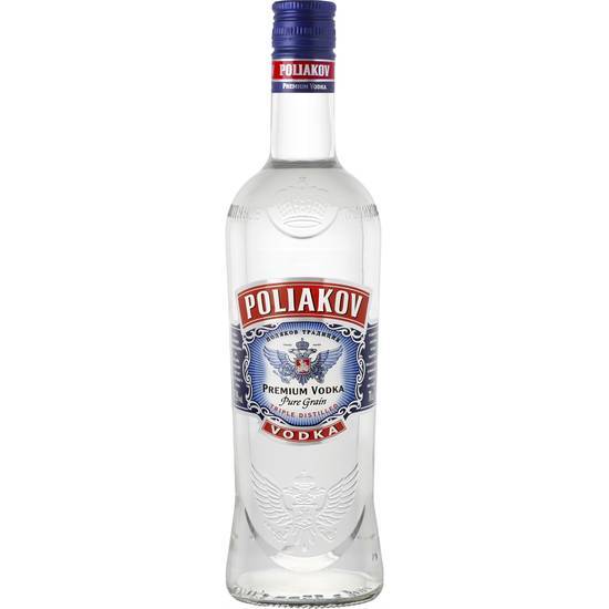 Poliakov vodka pure grain triple distilled (0.7l)