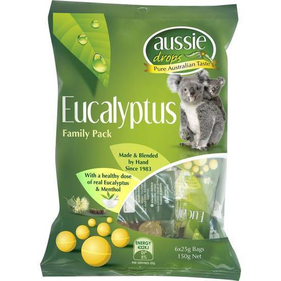 Aussie Drops Eucalyptus Sharepack 150g