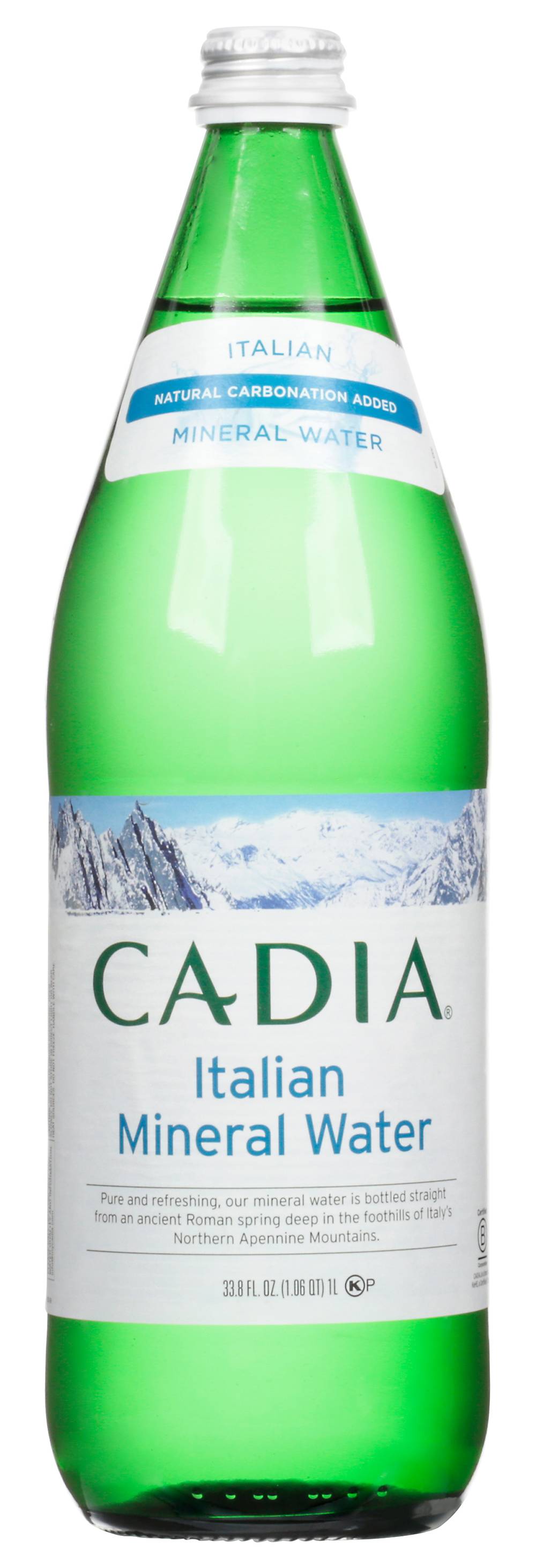 Cadia Italian Mineral Water