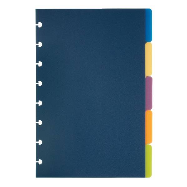 Tul Discbound Tab Dividers, Junior Size, Assorted Colors