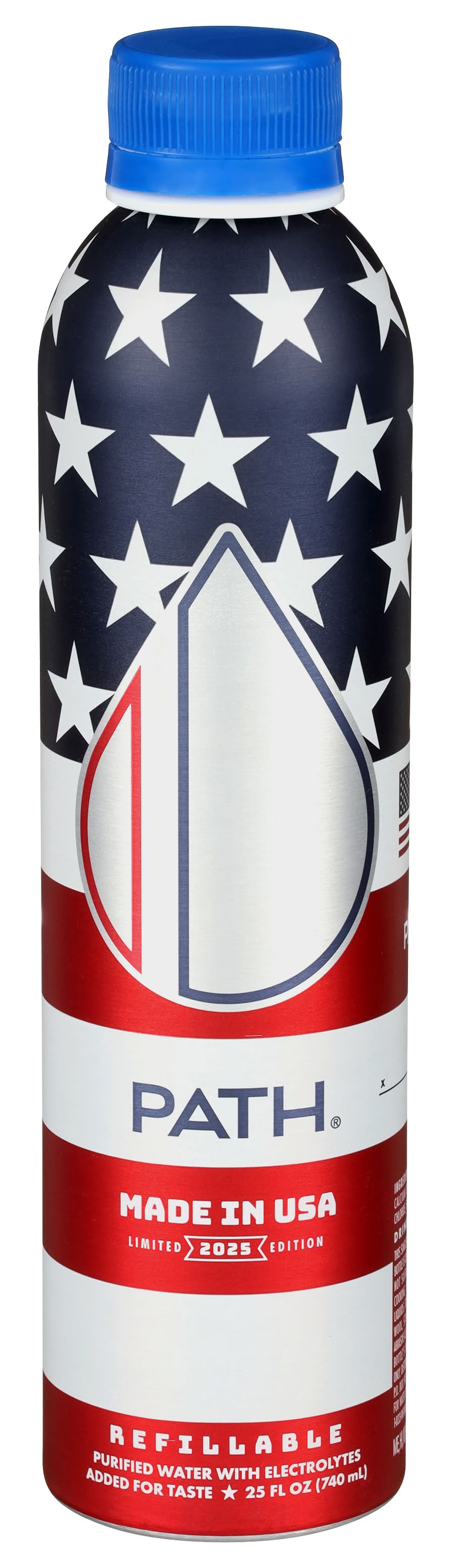 PATH Refillable Aluminum Bottled Water (25 fl oz)