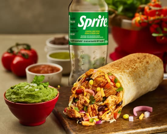 Trio Classique burrito/Large Burrito Combo