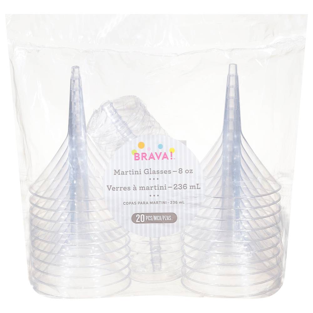 Amscan Martini Glasses (20 ct)