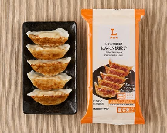 ◎LWレンジで簡単!にんにく焼餃子