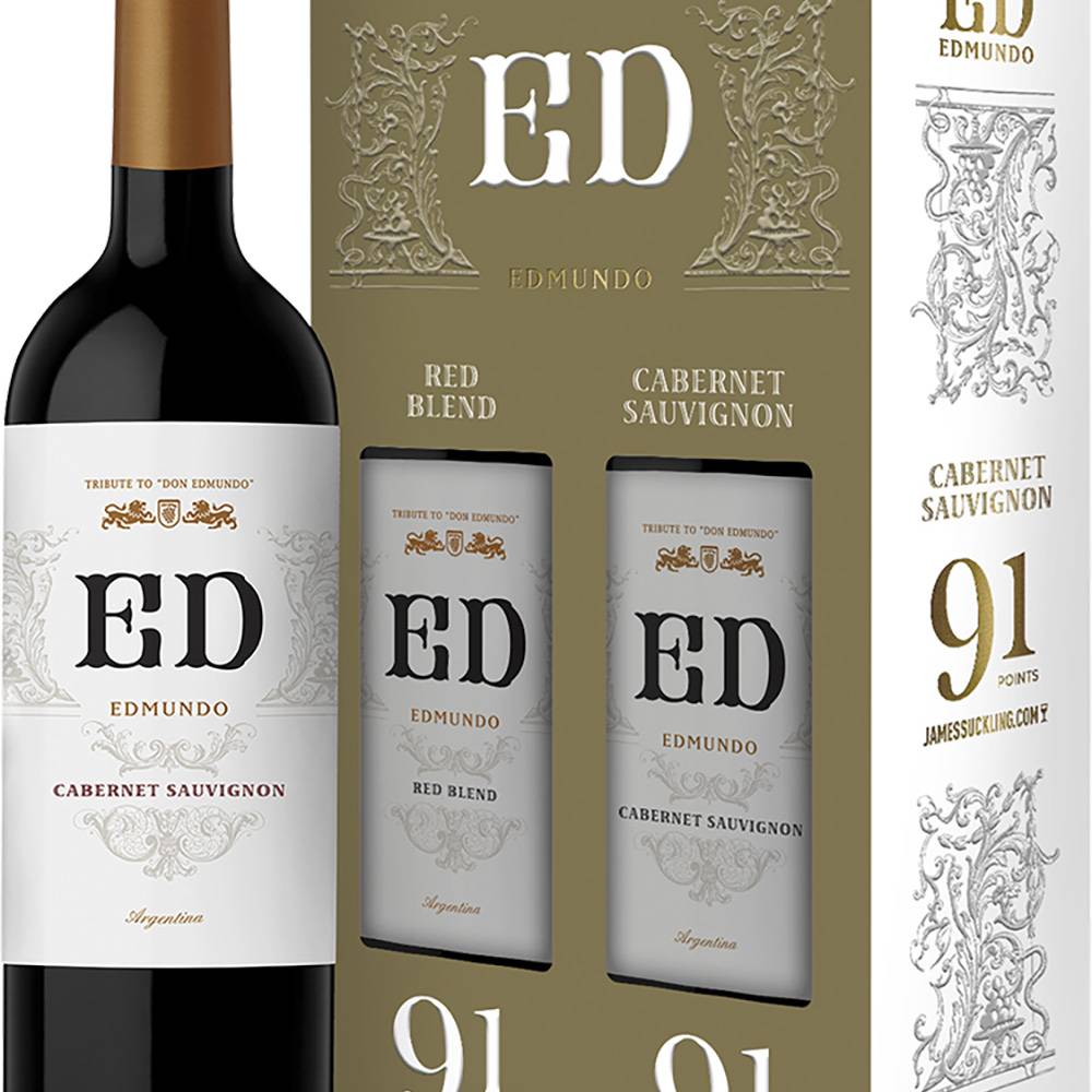 Ed Edmundo Cab & Blend Gift Set (750 ml)