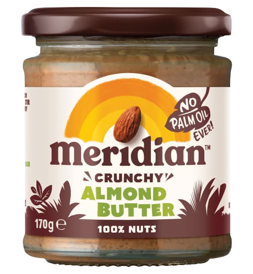 Meridian Crunchy Almond Butter Jar (170g)