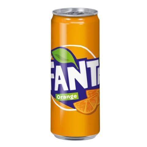 Fanta Orange 12oz Slim Can