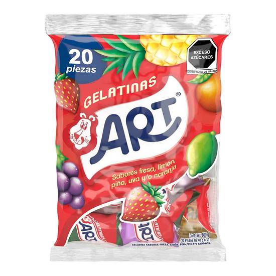 Art gelatinas surtido (bolsa 20 piezas)