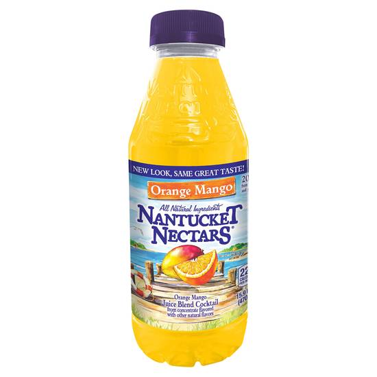 Nantucket Nectars Orange Mango Juice Blend Cocktail (15.9 fl oz)
