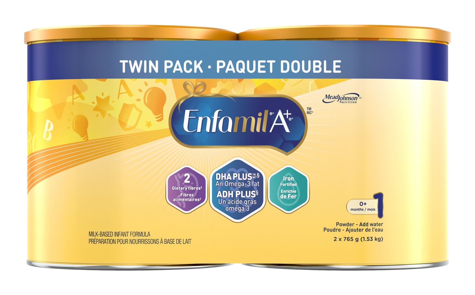 Enfamil A+ - Préparation Pour Nourrissons, 2 Paquets De 765 G / Enfamil A+ Infant Formula, 2 Packs Of 765 G