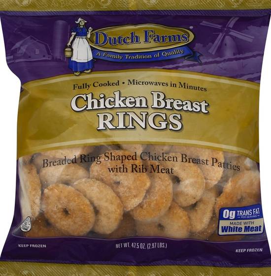 Dutch Farms Chicken Breast Rings (47.5 oz)