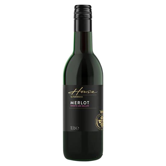 Sainsbury's House Merlot (Small bottle) Red Wine 18.7cl
