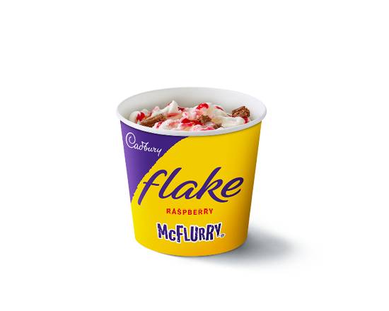 Cadbury® Flake Raspberry McFlurry®