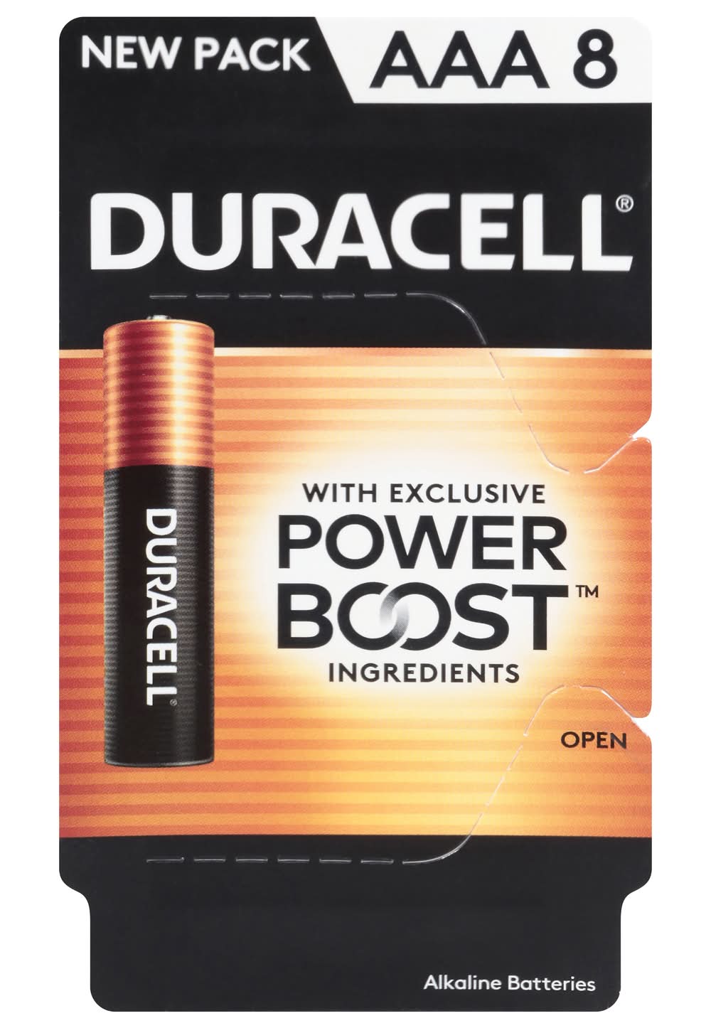 Duracell Power Boost Aaa 8 Alkaline Batteries
