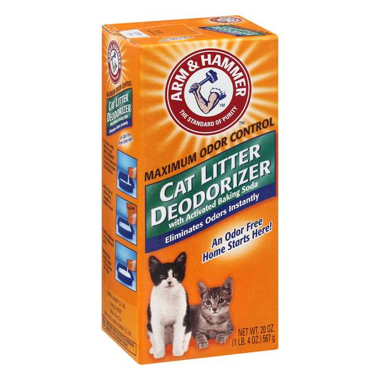 Arm & Hammer With Activated Baking Soda Cat Litter Deodorizer