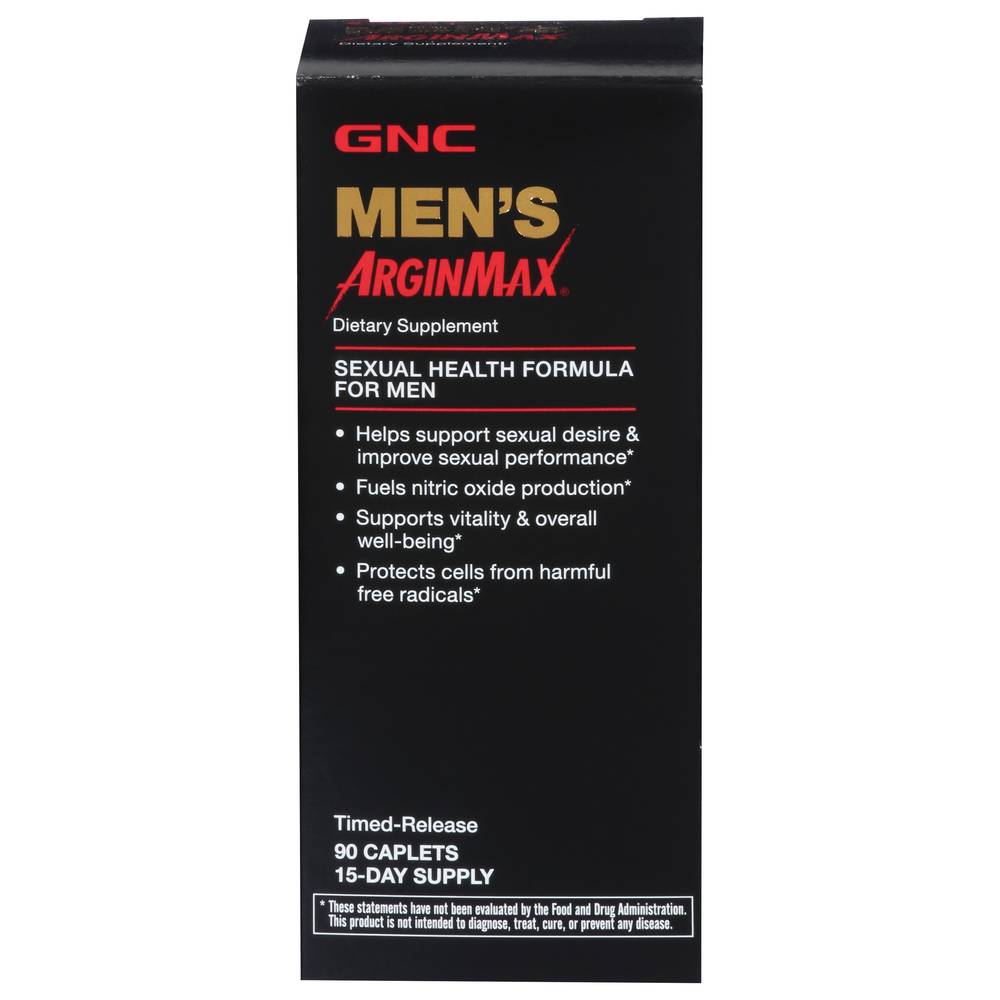 GNC Men's Arginmax Sexual Health Formula Caplets (90 ct)