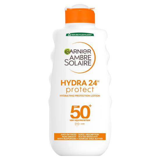 Garnier Ambre Solaire Hydra 24 Hour Protect Hydrating Protection Lotion Spf50 (200ml)