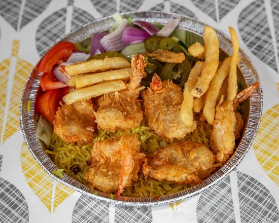 Shrimp Over Rice