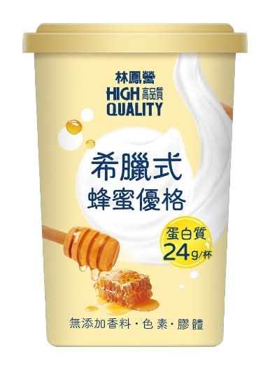 林鳳營精品希臘式優格(蜂蜜)※實際到貨效期約4天以上 <400g克 x 1 x 1BOTTLE瓶>