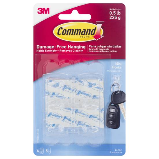 Command Mini Hanging Hooks