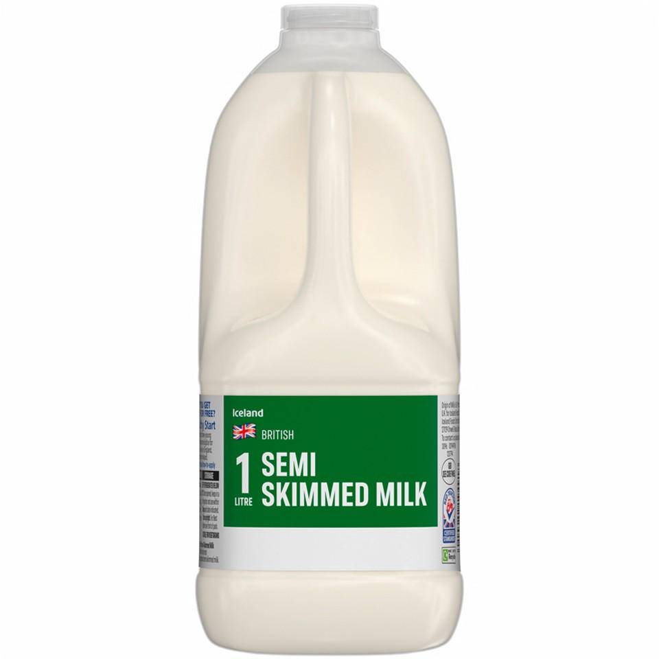 Iceland Semi Skimmed Milk (1 L)
