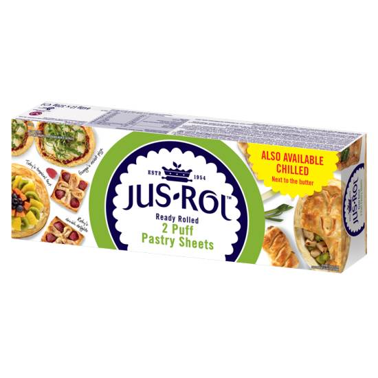 Jus-Rol Frozen Ready Rolled Puff Pastry Sheets (2 ct)