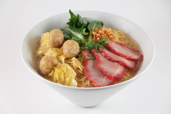 32. BBQ Pork Wonton Noodles.