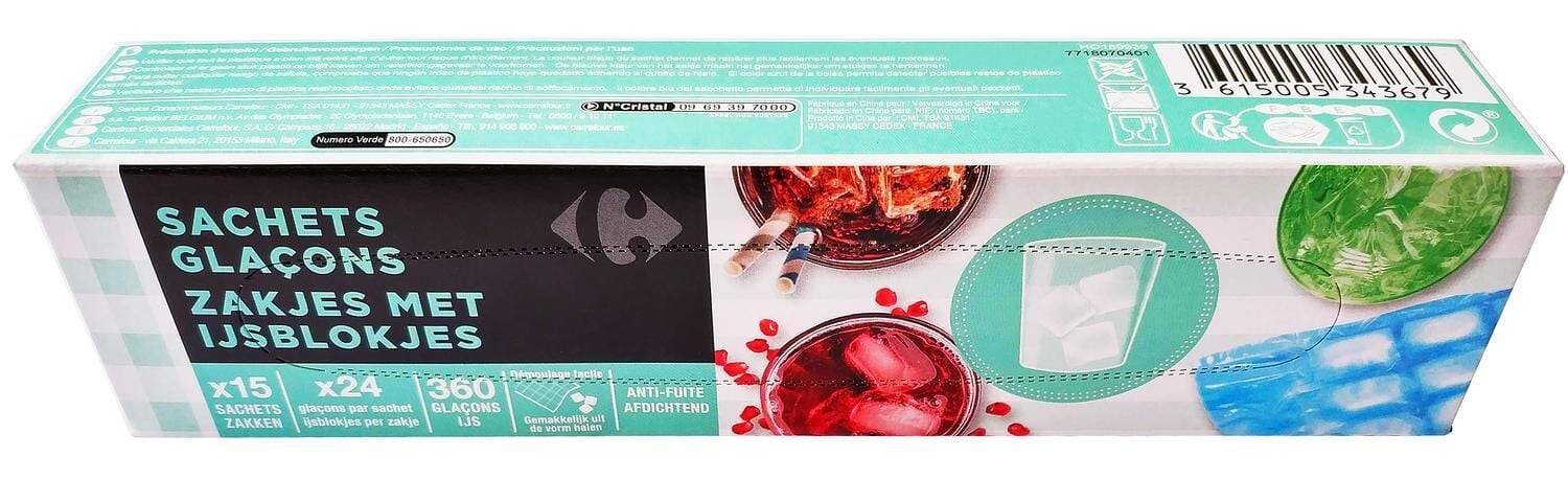 Carrefour - Sachets glaçons (15)