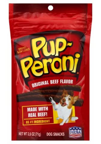 Pupperoni Dog Treats 2.5oz