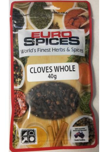Euro Spices Whole Cloves 30g