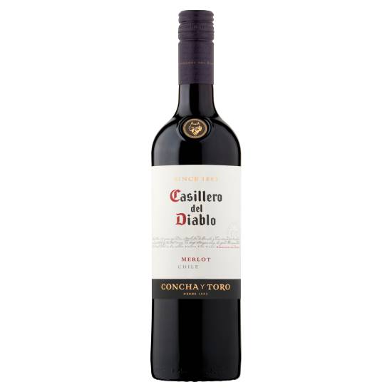 Casillero Del Diablo Merlot Red Wine Chile (750 ml)