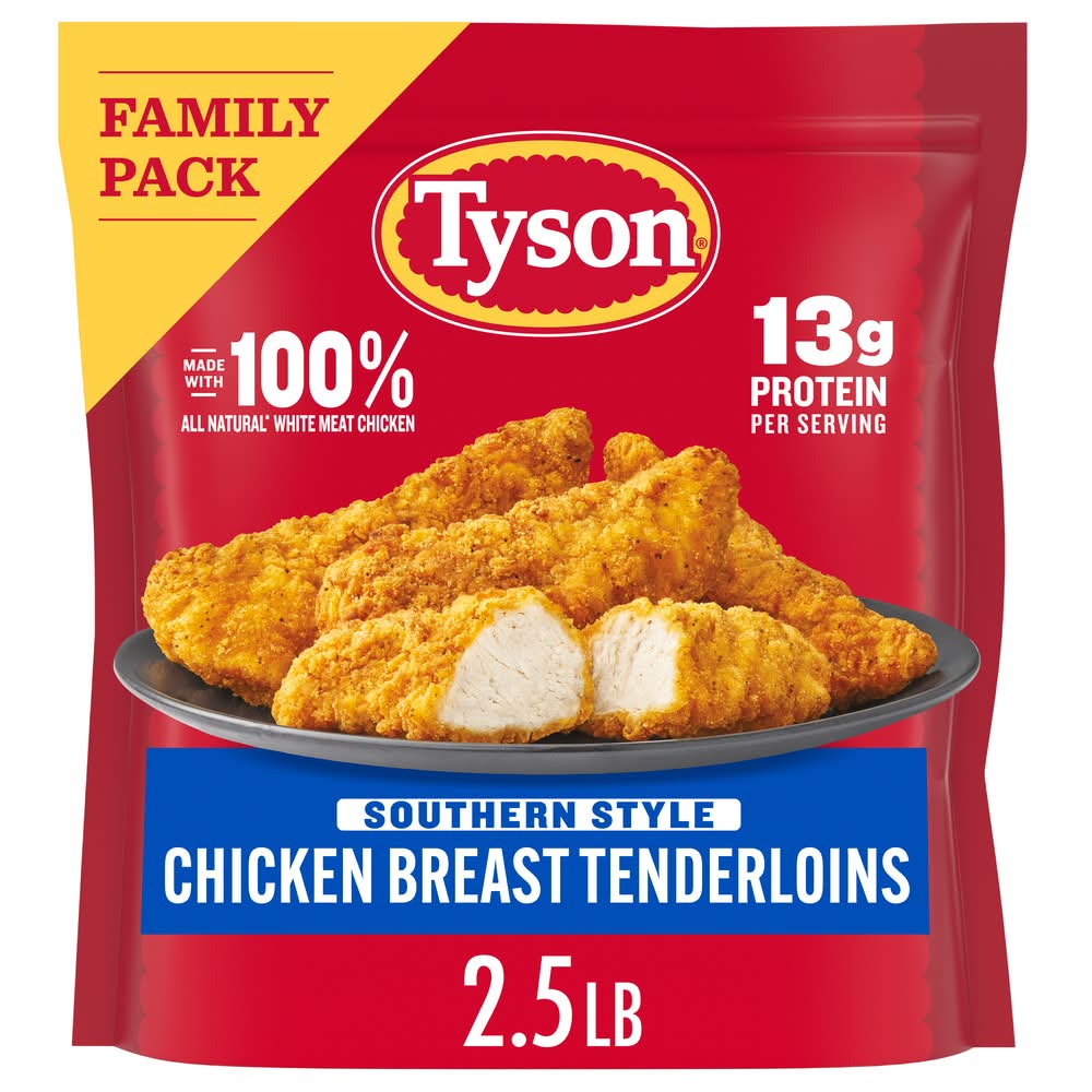 Tyson Southern Style Chicken Breast Tenderloins - Delivery in