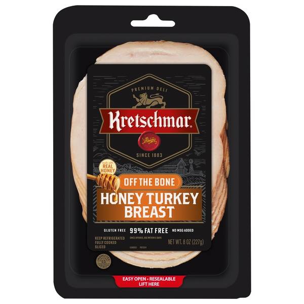 Kretschmar Turkey Honey Off Bone Sliced (8 oz)