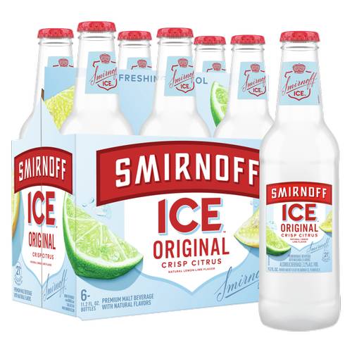 Smirnoff Ice Original 6pk 11.2oz Btl 4.5% ABV