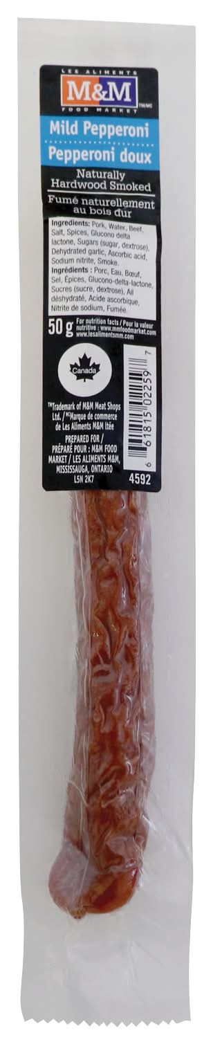 M&M Pepperoni Stick Mild 50G 88763